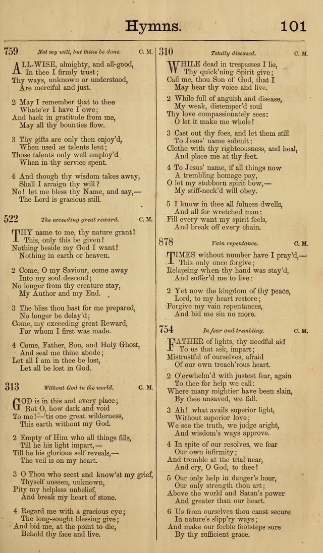 New Hymn and Tune book: an Offering of Praise for the Methodist Episcopal Church page 108