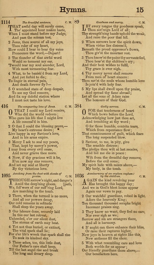 New Hymn and Tune book: an Offering of Praise for the Methodist Episcopal Church page 22