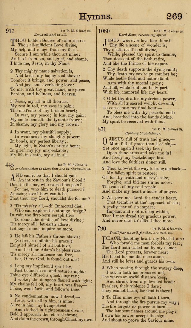 New Hymn and Tune book: an Offering of Praise for the Methodist Episcopal Church page 276