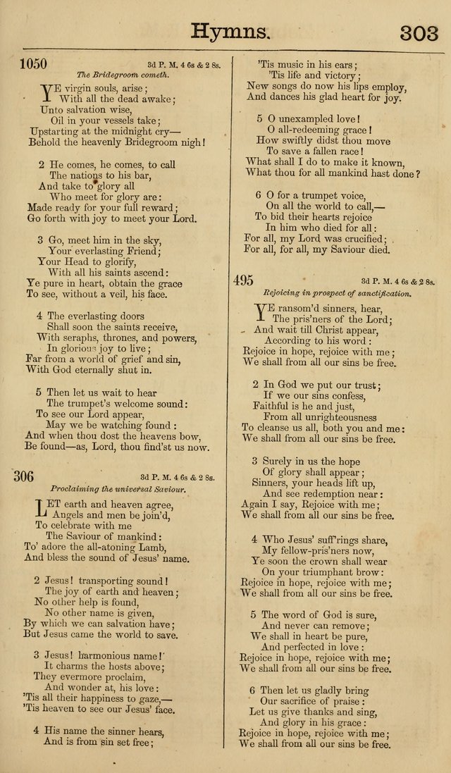 New Hymn and Tune book: an Offering of Praise for the Methodist Episcopal Church page 310