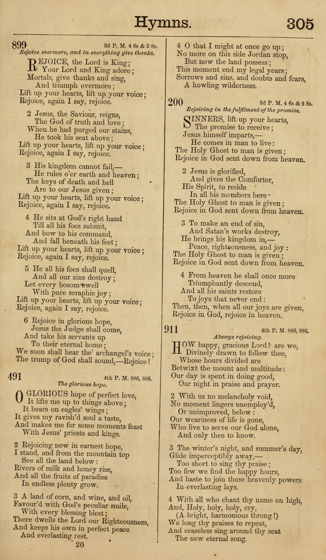 New Hymn and Tune book: an Offering of Praise for the Methodist Episcopal Church page 312