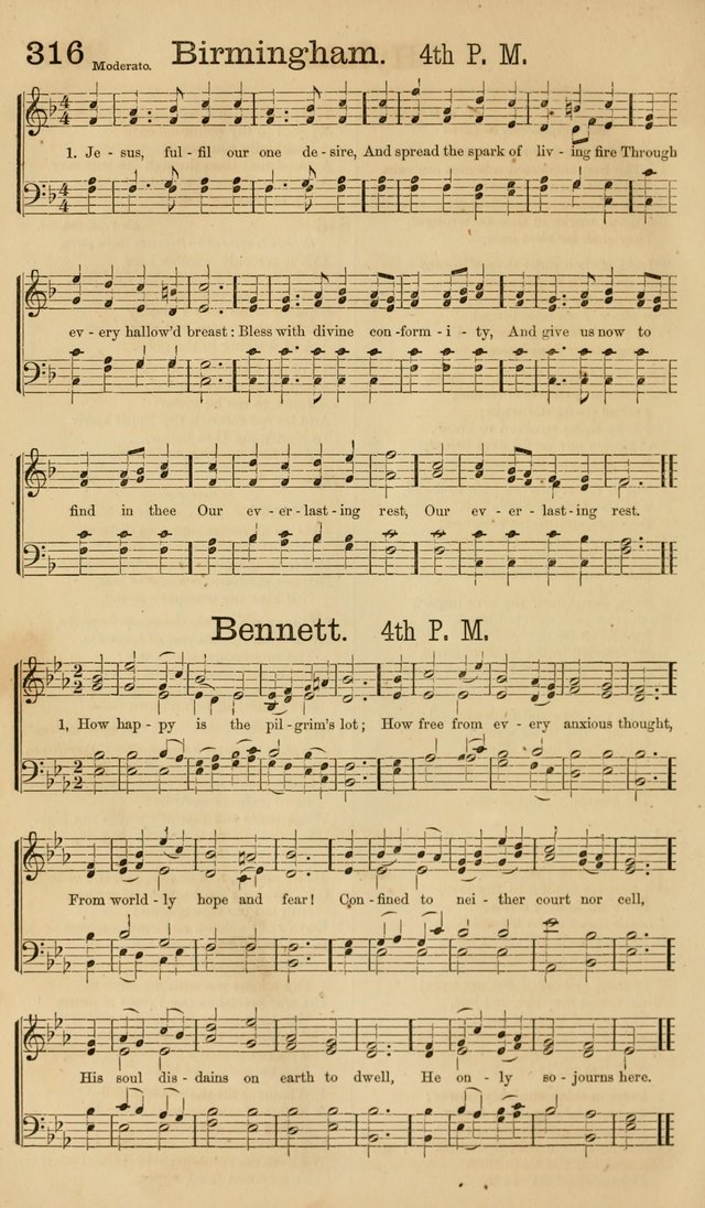 New Hymn and Tune book: an Offering of Praise for the Methodist Episcopal Church page 323