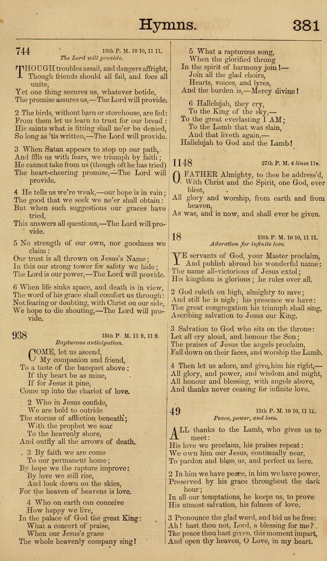 New Hymn and Tune book: an Offering of Praise for the Methodist Episcopal Church page 388