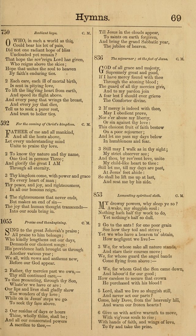 New Hymn and Tune book: an Offering of Praise for the Methodist Episcopal Church page 76