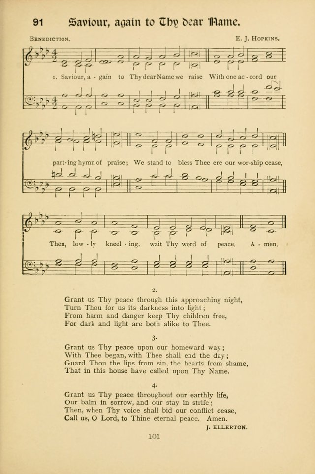 Northfield Hymns for Young People page 101