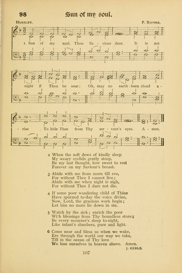 Northfield Hymns for Young People page 107