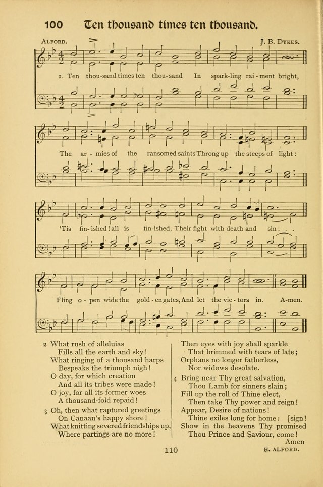 Northfield Hymns for Young People page 110