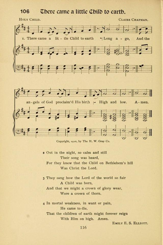 Northfield Hymns for Young People page 116