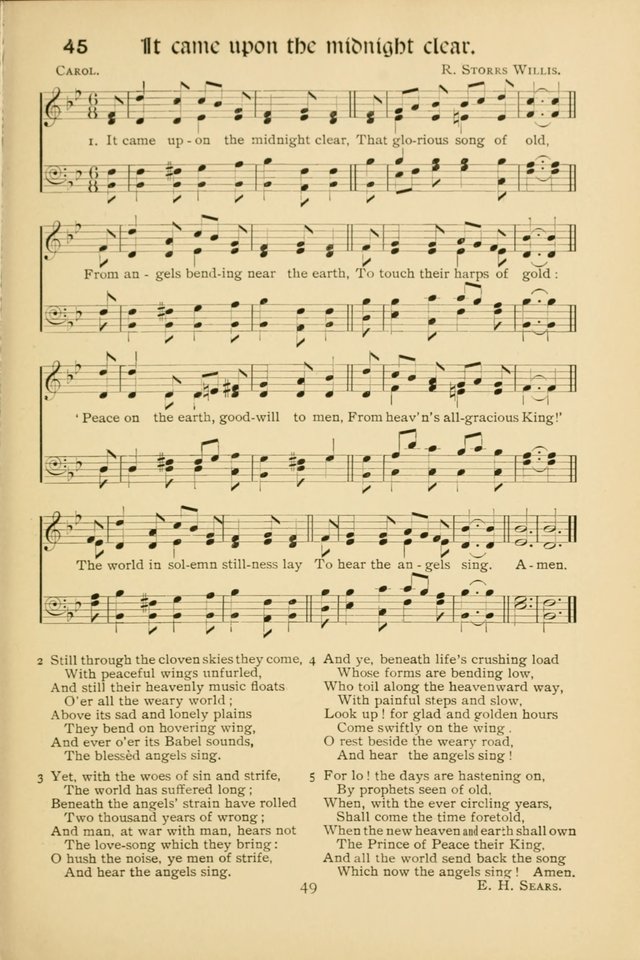 Northfield Hymns for Young People page 49