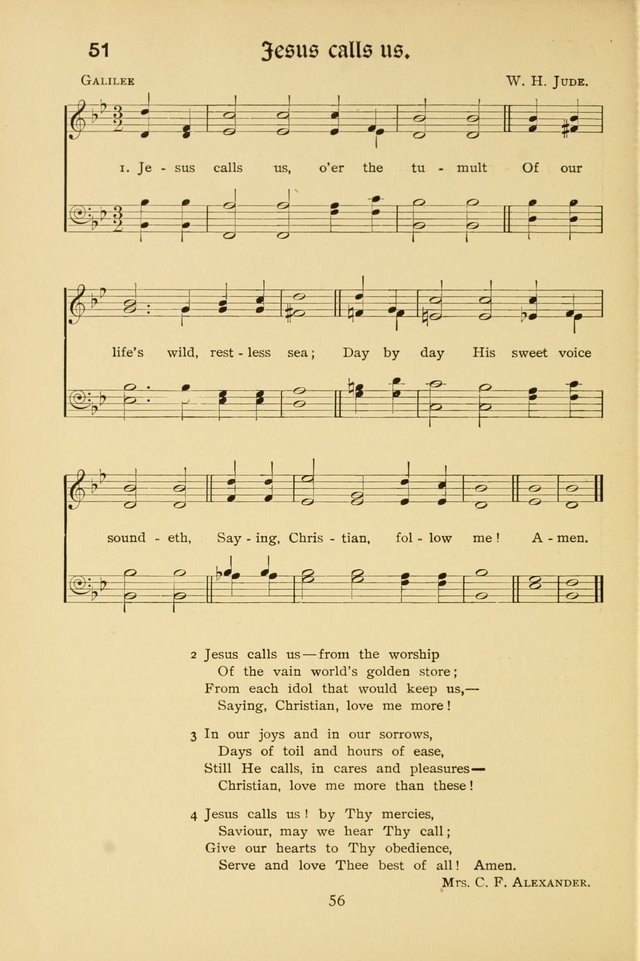 Northfield Hymns for Young People page 56