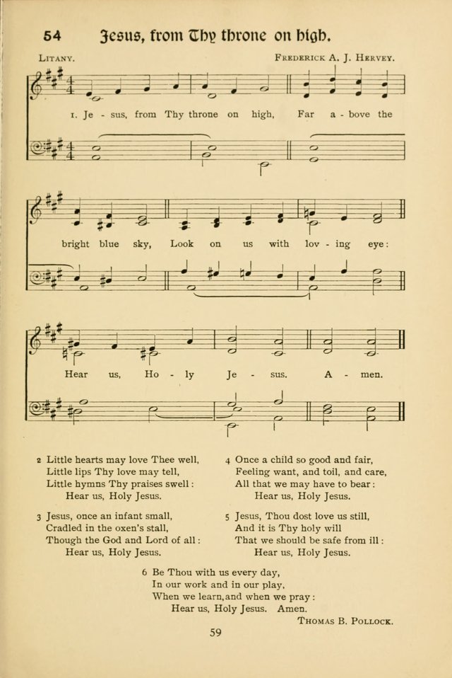 Northfield Hymns for Young People page 59