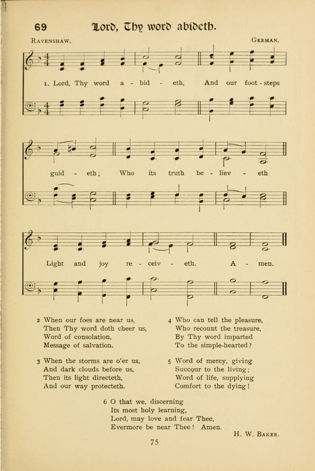 Northfield Hymns for Young People page 75