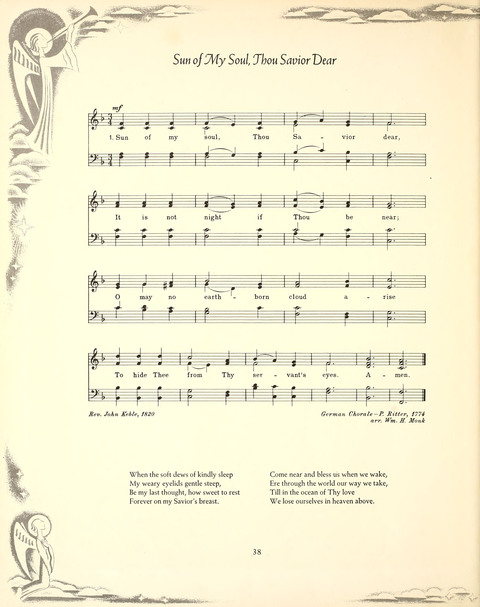The New Illustrated Book of Favorite Hymns page 38