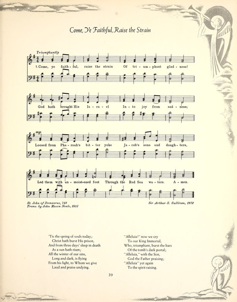 The New Illustrated Book of Favorite Hymns page 39