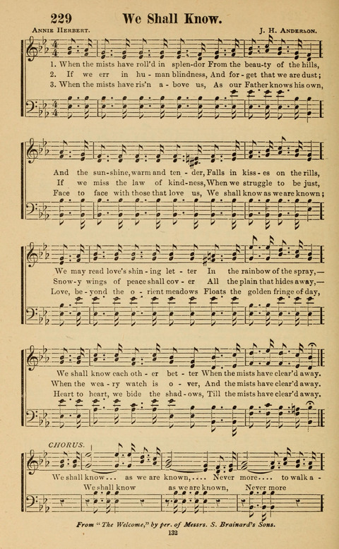 The New Jubilee Harp: or Christian hymns and song. a new collection of hymns and tunes for public and social worship page 132
