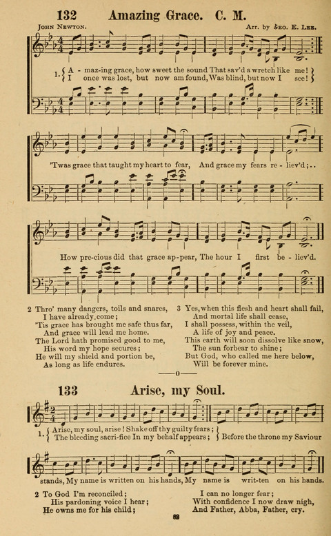 The New Jubilee Harp: or Christian hymns and song. a new collection of hymns and tunes for public and social worship page 82