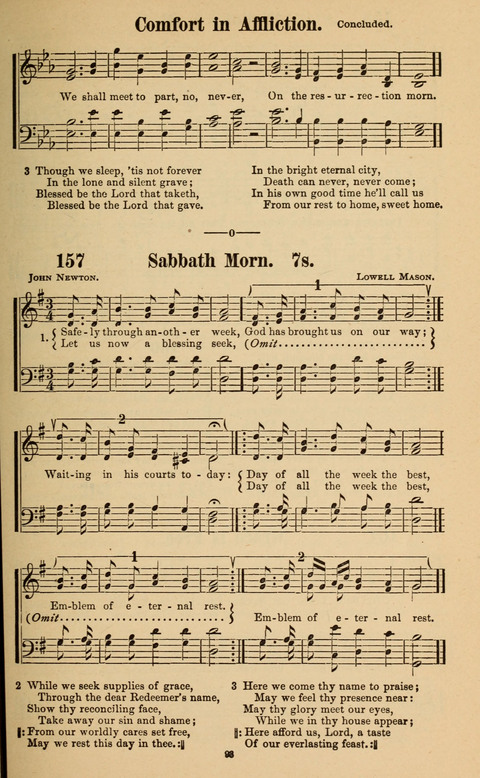 The New Jubilee Harp: or Christian hymns and song. a new collection of hymns and tunes for public and social worship page 93