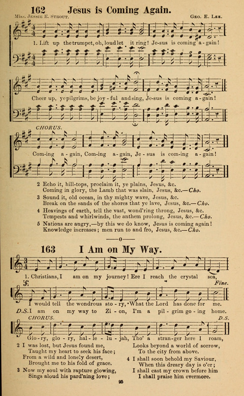 The New Jubilee Harp: or Christian hymns and song. a new collection of hymns and tunes for public and social worship page 95