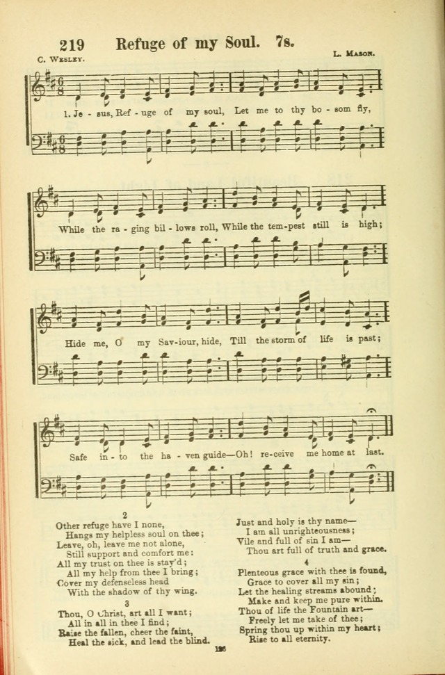 The New Jubilee Harp: or Christian hymns and songs. a new collection of hymns and tunes for public and social worship (With supplement) page 126