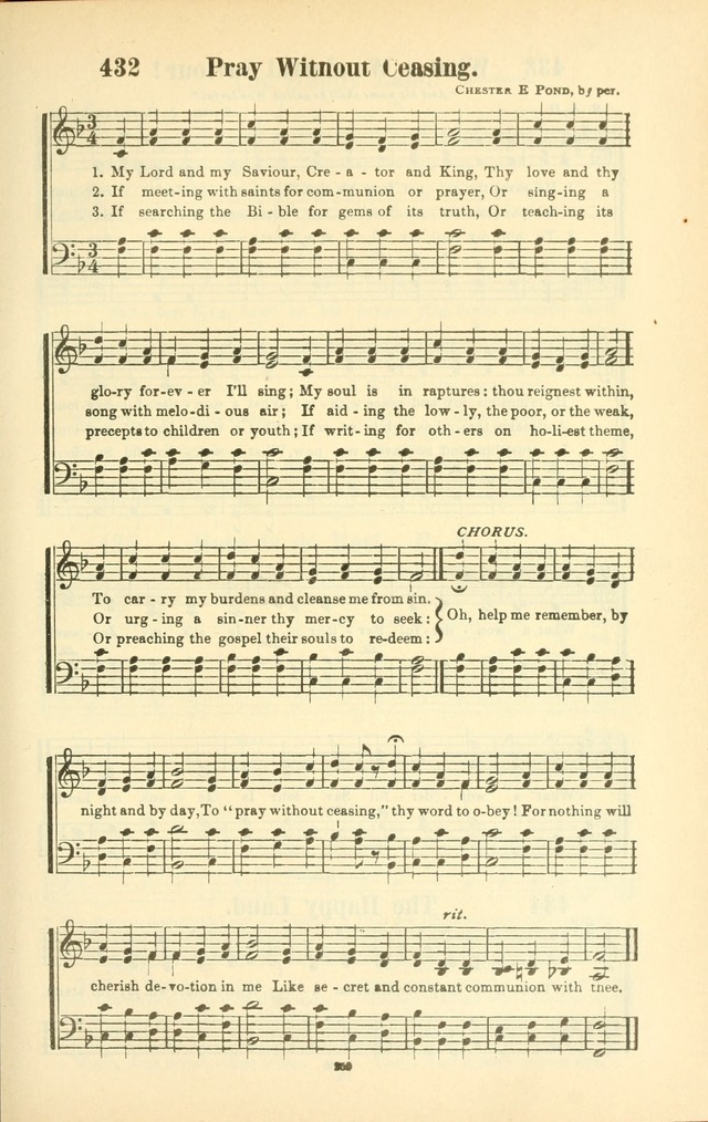 The New Jubilee Harp: or Christian hymns and songs. a new collection of hymns and tunes for public and social worship (With supplement) page 263