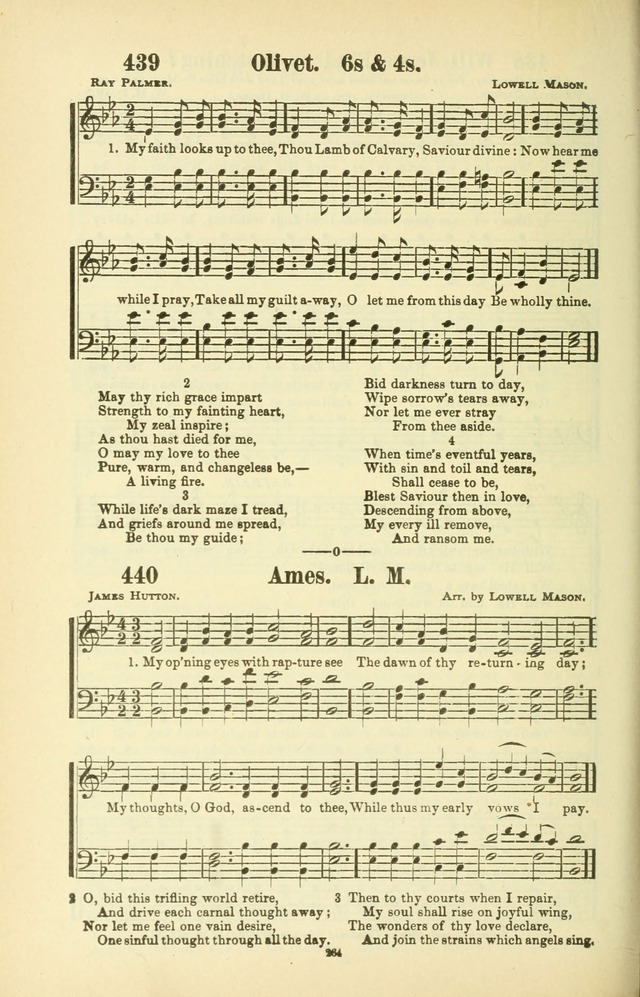 The New Jubilee Harp: or Christian hymns and songs. a new collection of hymns and tunes for public and social worship (With supplement) page 268
