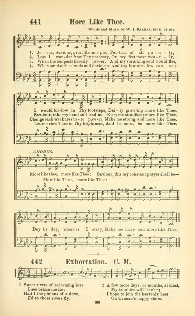 The New Jubilee Harp: or Christian hymns and songs. a new collection of hymns and tunes for public and social worship (With supplement) page 269