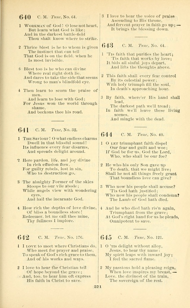 The New Jubilee Harp: or Christian hymns and songs. a new collection of hymns and tunes for public and social worship (With supplement) page 377