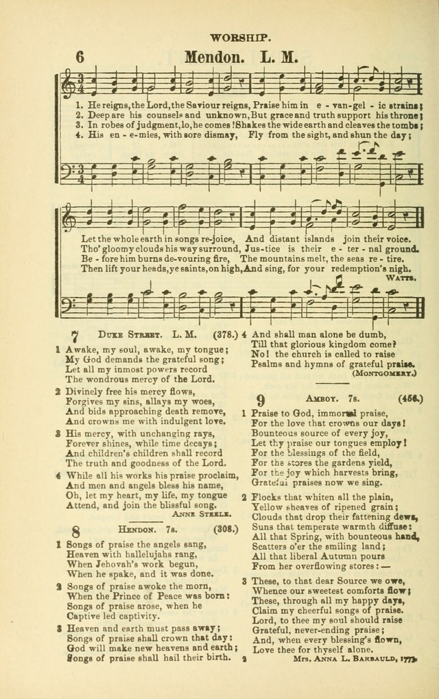 The New Jubilee Harp: or Christian hymns and songs. a new collection of hymns and tunes for public and social worship (With supplement) page 408