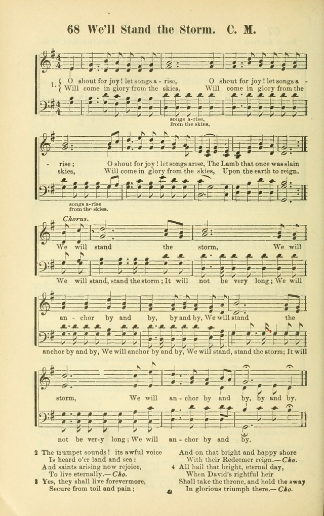 The New Jubilee Harp: or Christian hymns and songs. a new collection of hymns and tunes for public and social worship (With supplement) page 42