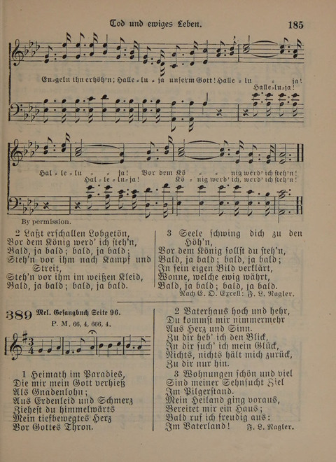 Der Neue Kleine Psalter: Zionslieder für den Gebrauch in Erbauungsstunden und Lagerversammlungen page 185