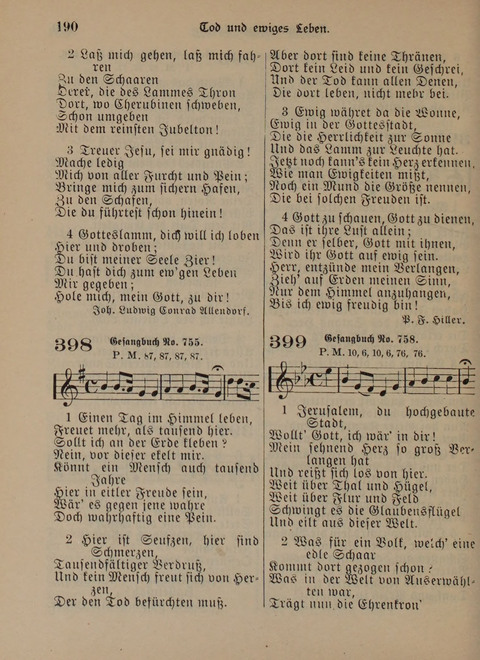 Der Neue Kleine Psalter: Zionslieder für den Gebrauch in Erbauungsstunden und Lagerversammlungen page 190