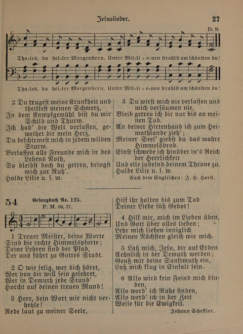 Der Neue Kleine Psalter: Zionslieder für den Gebrauch in Erbauungsstunden und Lagerversammlungen page 27