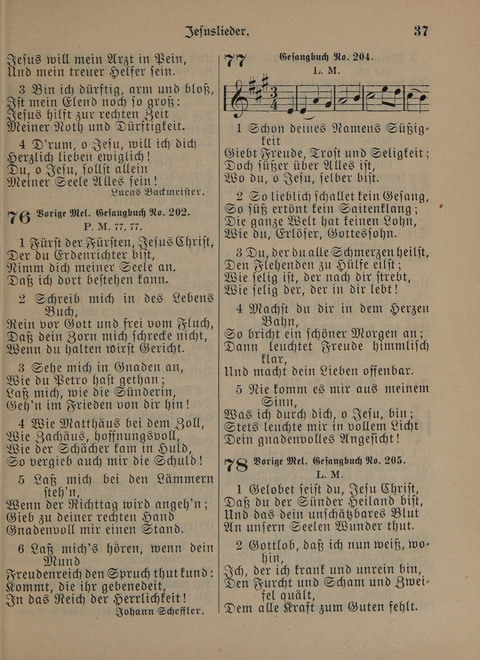 Der Neue Kleine Psalter: Zionslieder für den Gebrauch in Erbauungsstunden und Lagerversammlungen page 37