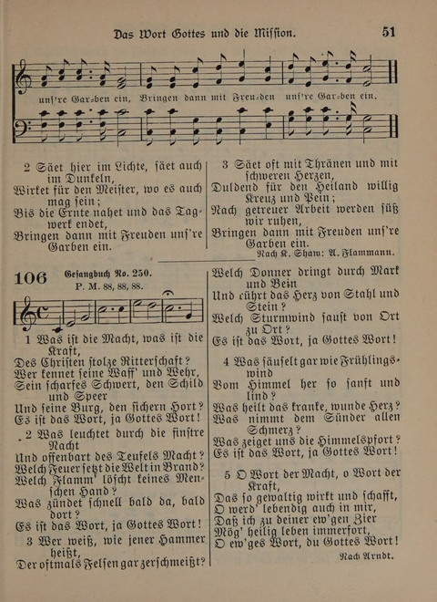 Der Neue Kleine Psalter: Zionslieder für den Gebrauch in Erbauungsstunden und Lagerversammlungen page 51