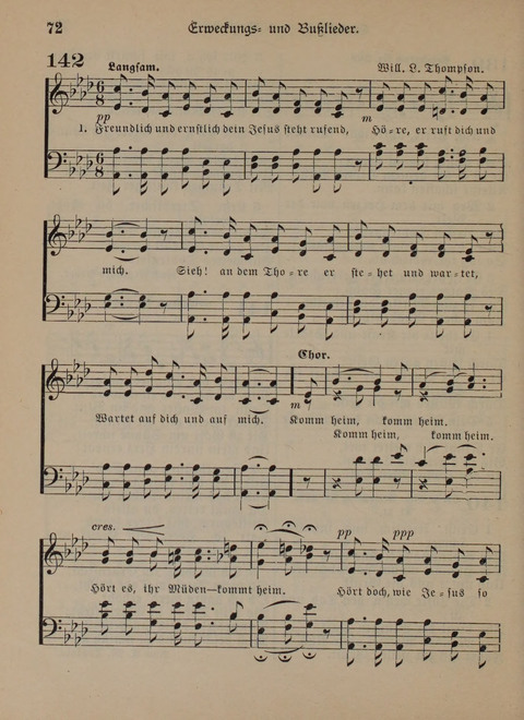 Der Neue Kleine Psalter: Zionslieder für den Gebrauch in Erbauungsstunden und Lagerversammlungen page 72