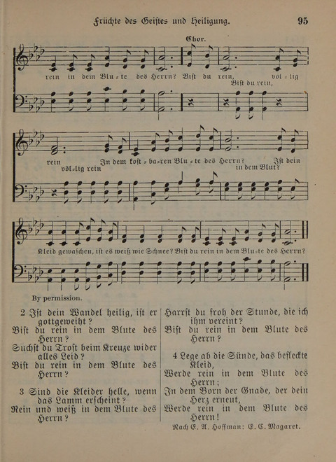 Der Neue Kleine Psalter: Zionslieder für den Gebrauch in Erbauungsstunden und Lagerversammlungen page 95