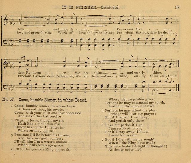 New Life No. 2: songs and tunes for Sunday schools, prayer meetings, and revival occasions page 57