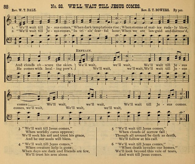 New Life No. 2: songs and tunes for Sunday schools, prayer meetings, and revival occasions page 88