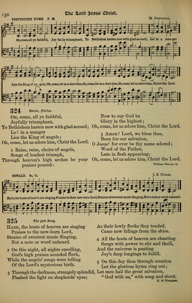 The New Laudes Domini: a selection of spiritual songs, ancient and modern for use in Baptist churches page 130
