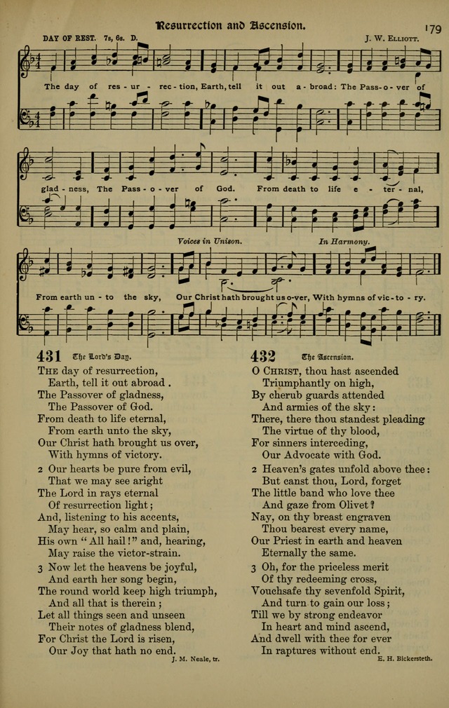 The New Laudes Domini: a selection of spiritual songs, ancient and modern for use in Baptist churches page 179