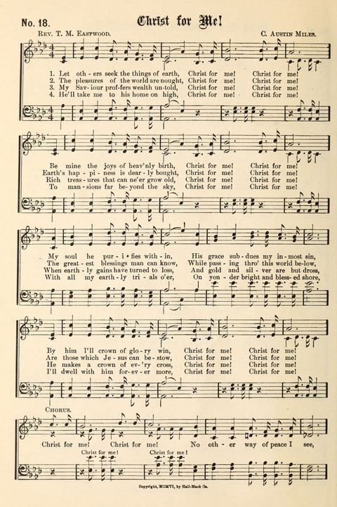 The New Life Hymnal page 18