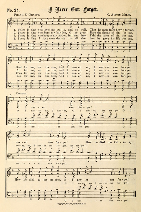 The New Life Hymnal page 24