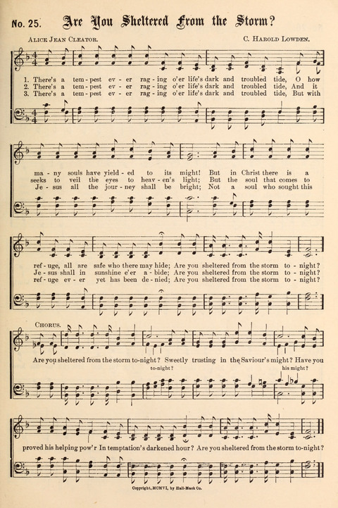 The New Life Hymnal page 25
