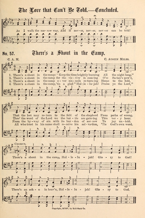 The New Life Hymnal page 57