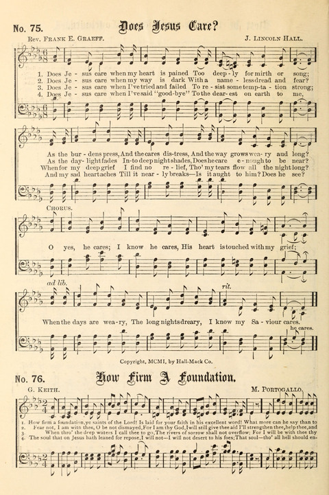 The New Life Hymnal page 72