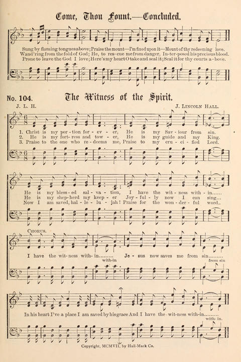 The New Life Hymnal page 91