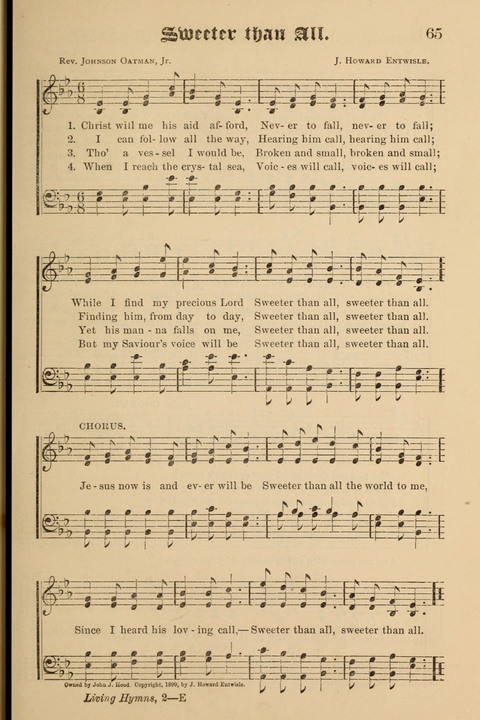 The New Living Hymns (Living Hymns No. 2) page 63