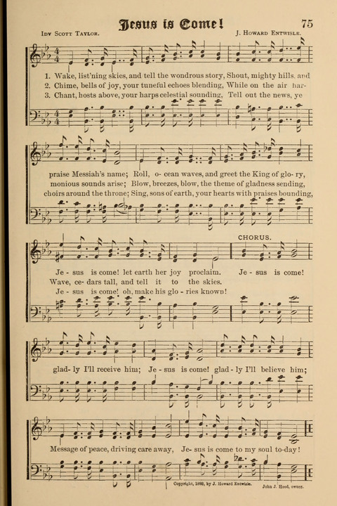 The New Living Hymns (Living Hymns No. 2) page 73