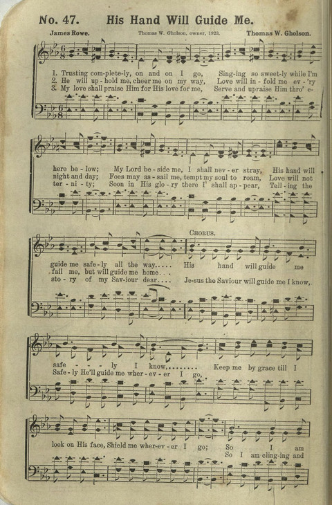 New Melodies: a Collection of Sacred Songs For All Purposes page 47