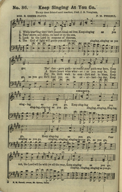 New Melodies: a Collection of Sacred Songs For All Purposes page 89